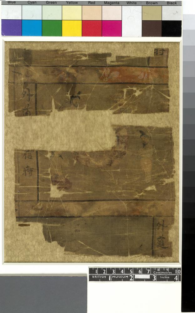 图片[1]-banner; painting; 幡(Chinese); 繪畫(Chinese) BM-1919-0101-0.295-China Archive